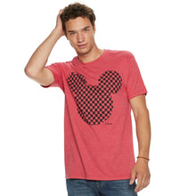 Load image into Gallery viewer, Men&#39;s Disney Mickey Mouse Checkered Head Tee